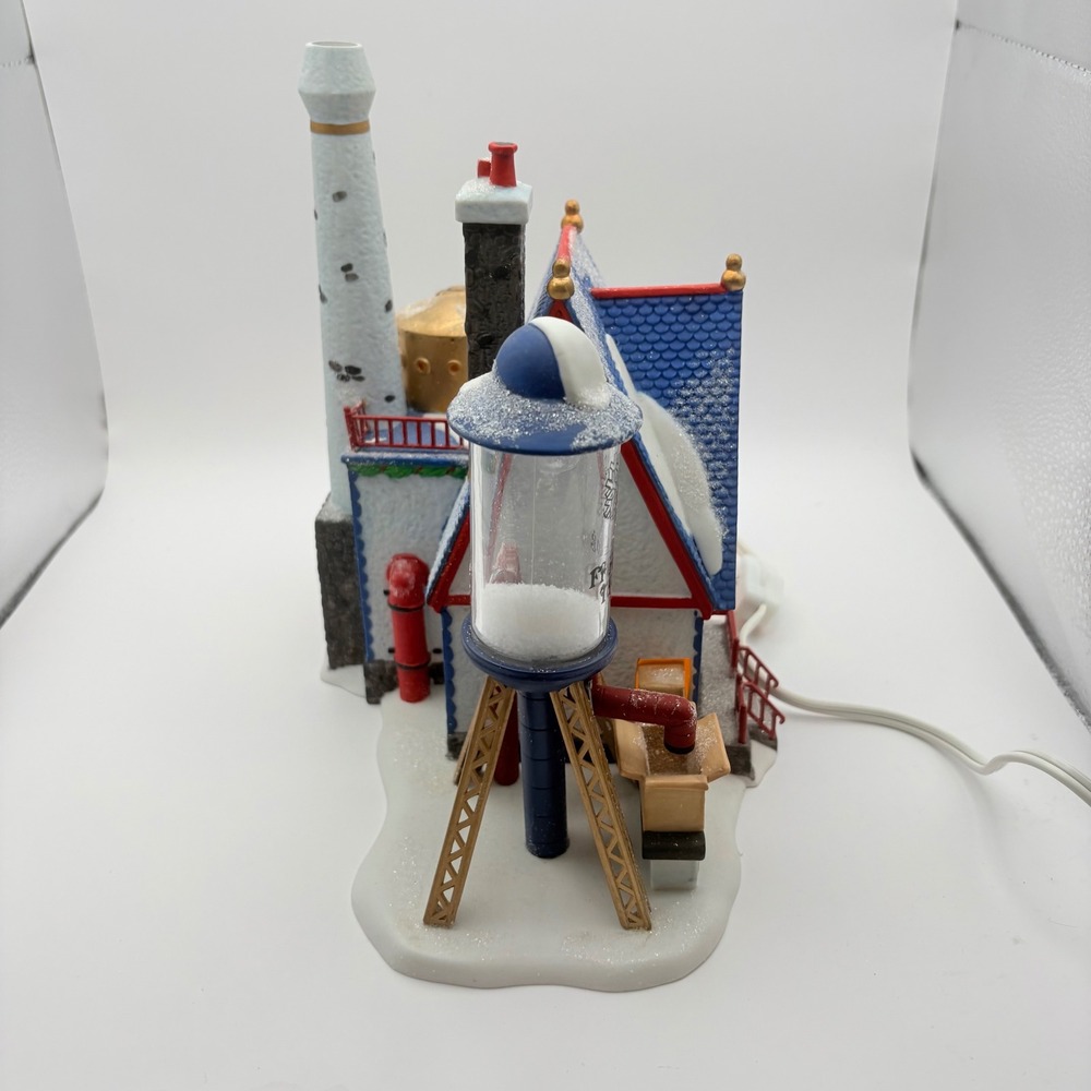 Department 56 North Pole Series Real Plastic Snow Factory White 56403 Village - Picture 4 of 10